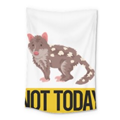 Quoll T-shirtnope Not Today Quoll 03 T-shirt Small Tapestry by EnriqueJohnson