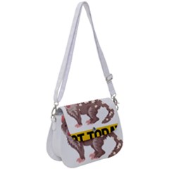 Quoll T-shirtnope Not Today Quoll 03 T-shirt Saddle Handbag by EnriqueJohnson