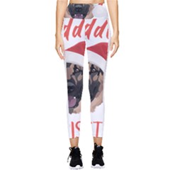 German Shepherd T- Shirt German Shepherd Merry Christmas T- Shirt (2) Pocket Leggings 