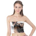 German Shepherd T- Shirt German Shepherd Merry Christmas T- Shirt (4) Tube Top View1