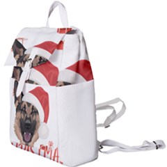 German Shepherd T- Shirt German Shepherd Merry Christmas T- Shirt (4) Buckle Everyday Backpack