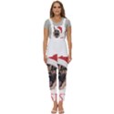 German Shepherd T- Shirt German Shepherd Merry Christmas T- Shirt (4) Women s Pinafore Overalls Jumpsuit View1