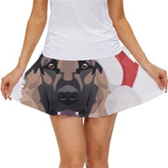 German Shepherd T- Shirt German Shepherd Merry Christmas T- Shirt (4) Women s Skort