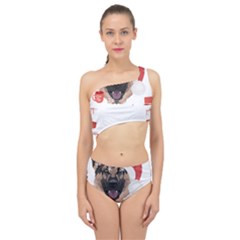 German Shepherd T- Shirt German Shepherd Merry Christmas T- Shirt Spliced Up Two Piece Swimsuit by ZUXUMI