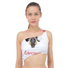 German Wirehaired Pointer T- Shirt German Wirehaired Pointer Merry Christmas T- Shirt (1) Spliced Up Bikini Top 