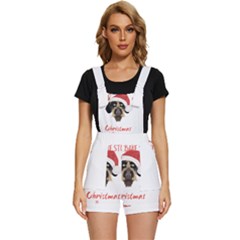 German Wirehaired Pointer T- Shirt German Wirehaired Pointer Merry Christmas T- Shirt (1) Short Overalls