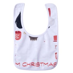 German Wirehaired Pointer T- Shirt German Wirehaired Pointer Merry Christmas T- Shirt Baby Bib by ZUXUMI