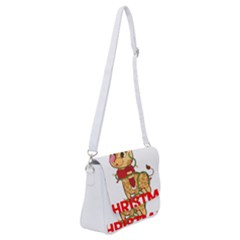 Giraffe T- Shirt Cute Giraffe T- Shirt Shoulder Bag With Back Zipper by ZUXUMI