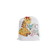 Giraffe T- Shirt Cute Giraffe T- Shirt Drawstring Pouch (xs) by ZUXUMI