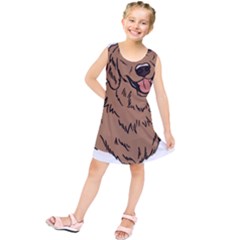 Golden Retriever T- Shirt A Golden Retriever T- Shirt Kids  Tunic Dress by ZUXUMI