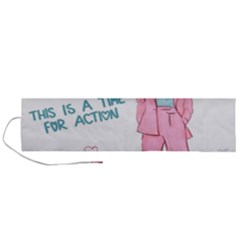 Girl Roll Up Canvas Pencil Holder (l)