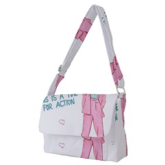 Girl Full Print Messenger Bag (m) by SychEva