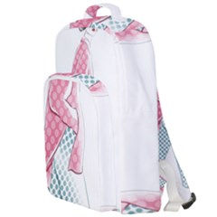 Everyone Has One’s Own Path Double Compartment Backpack