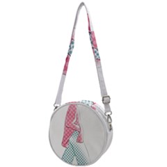 Everyone Has One’s Own Path Crossbody Circle Bag