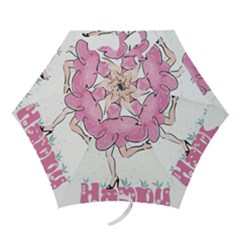 Happy Girl Mini Folding Umbrellas