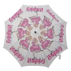 Happy Girl Hook Handle Umbrellas (large)