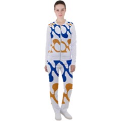 Abstract Swirl Gold And Blue Pattern T- Shirt Abstract Swirl Gold And Blue Pattern T- Shirt Casual Jacket and Pants Set