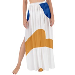 Abstract Swirl Gold And Blue Pattern T- Shirt Abstract Swirl Gold And Blue Pattern T- Shirt Maxi Chiffon Tie-Up Sarong