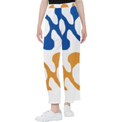 Abstract Swirl Gold And Blue Pattern T- Shirt Abstract Swirl Gold And Blue Pattern T- Shirt Women s Pants 