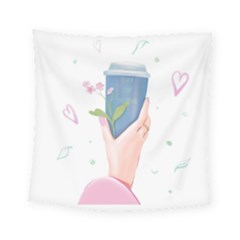 Never Stop Dreaming Square Tapestry (small) by SychEva