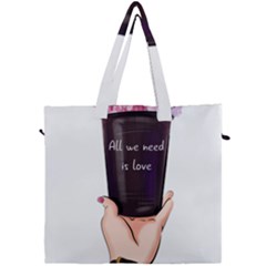 All You Need Is Love 2 Canvas Travel Bag by SychEva