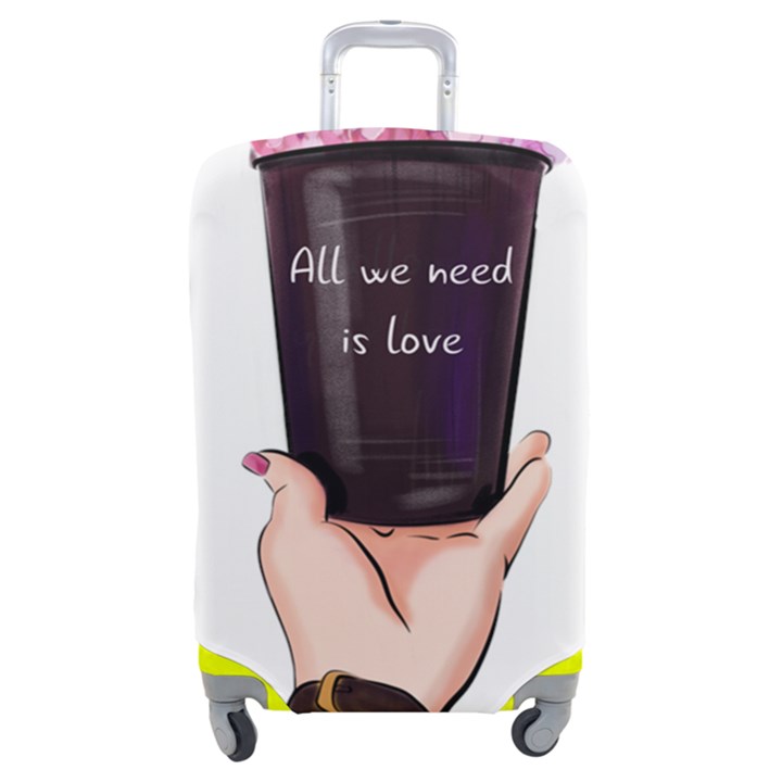 All You Need Is Love 2 Luggage Cover (Medium)