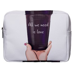 All You Need Is Love 2 Make Up Pouch (large) by SychEva