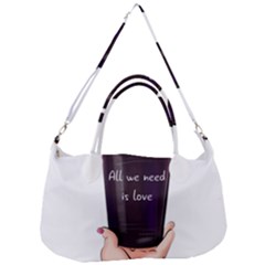 All You Need Is Love 2 Removable Strap Handbag by SychEva