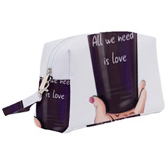 All You Need Is Love 2 Wristlet Pouch Bag (large) by SychEva