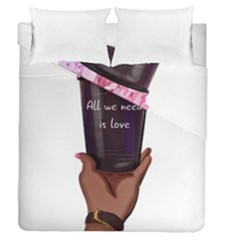 All You Need Is Love 1 Duvet Cover Double Side (queen Size) by SychEva