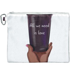 All You Need Is Love 1 Canvas Cosmetic Bag (xxxl) by SychEva