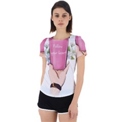 1 Back Cut Out Sport T-shirt by SychEva