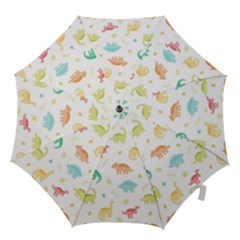 Animals Dinosaurs T-rex Pattern Hook Handle Umbrellas (Small)