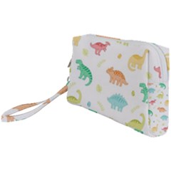 Animals Dinosaurs T-rex Pattern Wristlet Pouch Bag (Small)