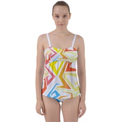 African Patterns T- Shirt Africa Is My Dna T- Shirt Twist Front Tankini Set by EnriqueJohnson