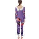 Purple Funny Monster Long Sleeve Catsuit View2