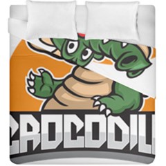 Funny Crocodile Duvet Cover Double Side (king Size)