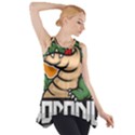 Funny Crocodile Side Drop Tank Tunic View1