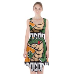 Funny Crocodile Racerback Midi Dress