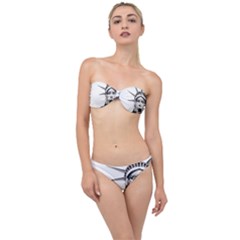 Funny Statue Of Liberty Parody Classic Bandeau Bikini Set