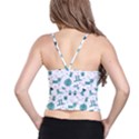 Christmas Seamless Pattern Design Spaghetti Strap Bra Top View2