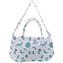 Christmas Seamless Pattern Design Removable Strap Handbag by Sarkoni