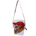 Funny Santa Claus Christmas Folding Shoulder Bag View1