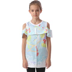 Bird Lover T- Shirtbird T- Shirt (15) Fold Over Open Sleeve Top