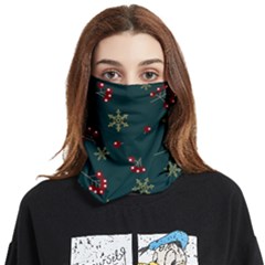 Christmas Festive Season Background Face Covering Bandana (two Sides)