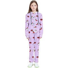 Christmas Xmas Background Design Pattern Kids  Tracksuit