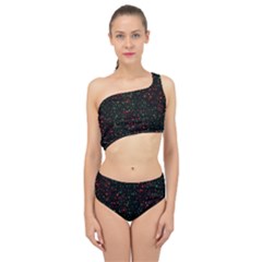 Confetti Star Dot Christmas Spliced Up Two Piece Swimsuit by uniart180623