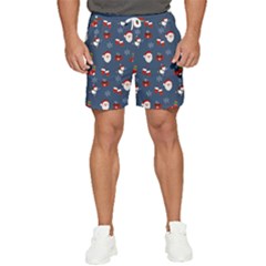 Christmas Background Design Pattern Men s Runner Shorts by uniart180623