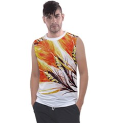 Boho Fire Feather Pattern T- Shirt Boho Fire Feather Pattern T- Shirt Men s Regular Tank Top by EnriqueJohnson