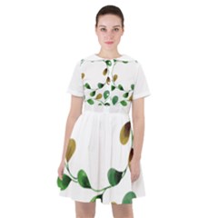 Boho Leaf Pattern T- Shirt Boho Leaf Pattern T- Shirt Sailor Dress